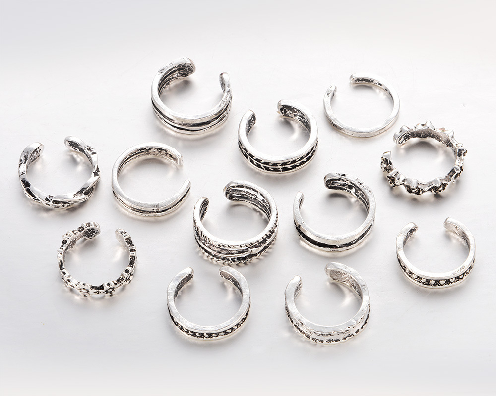 Europe America finger rings foreign trade ring set jewelry戒 - 图3