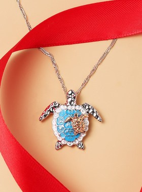 吊坠合金女锁骨链项链