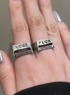 Conversion Mood finger Ring Opening Adjustable Rings个性戒指