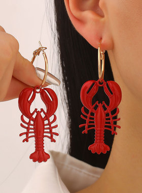 European American style beach ocean vacation style Earrings
