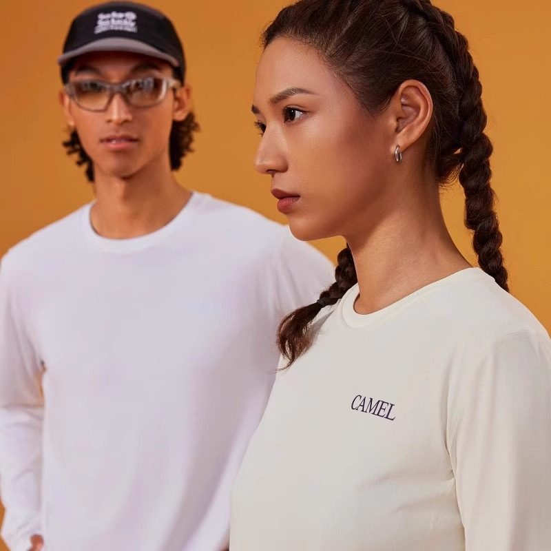 【风速】骆驼运动轻量化速干T恤长袖女2025夏新款跑步健身瑜伽男,淘宝优惠券,粉丝福利购,淘宝优惠卷