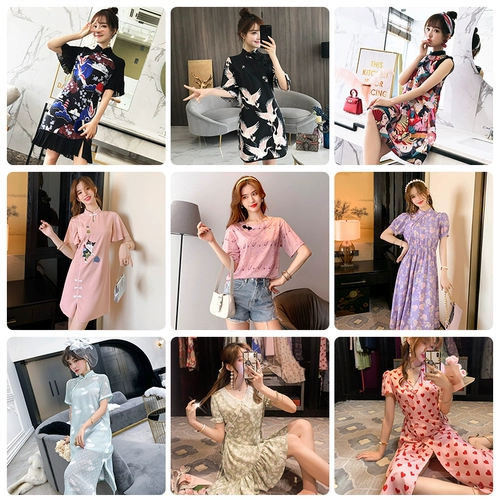 [199 юань 2 штуки] Чистый склад Fubu, юбка Cheongsam+хлопковое пальто+куртка, выберите два, сделайте автоматическое сокращение