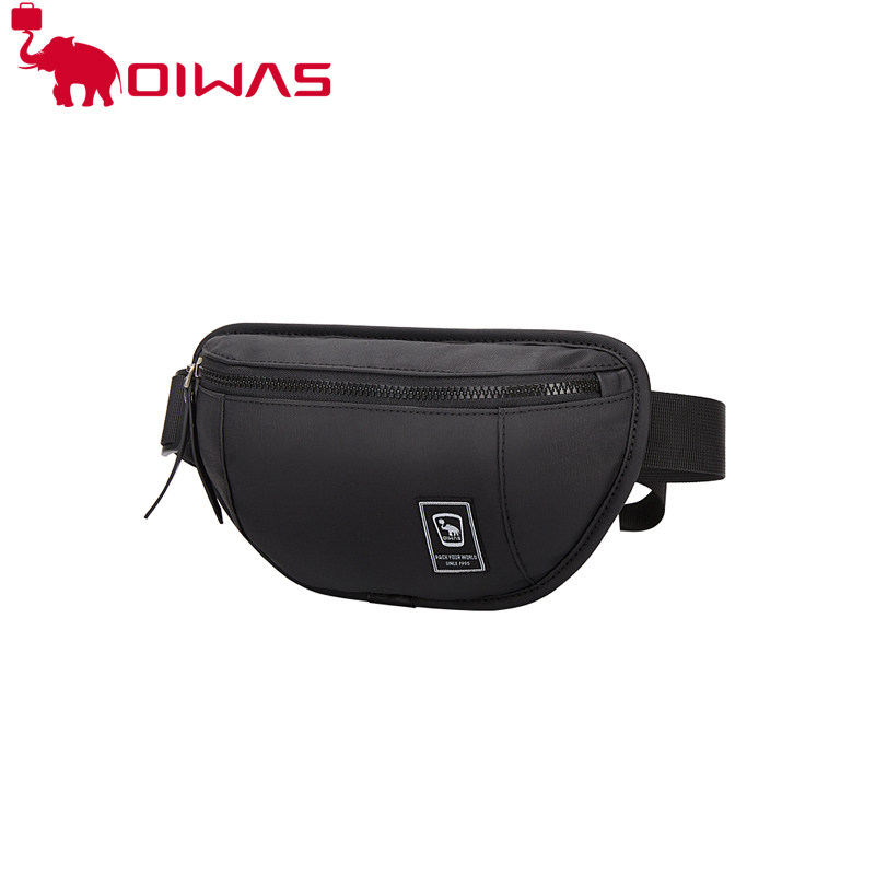 爱华仕单肩斜挎包男士大容量胸包 爱华仕outlets店男士包袋