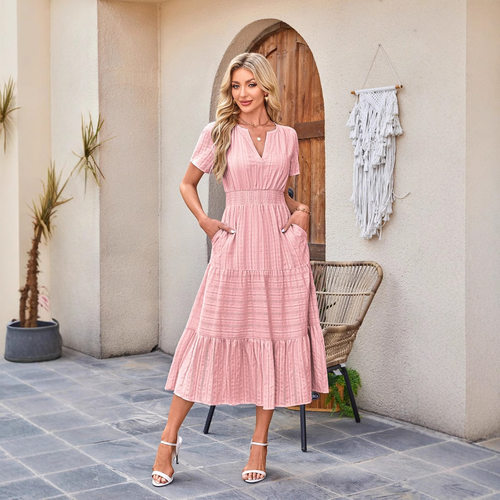 连衣裙女2026 Spring Summer Cross border Fashion Womens Dress - 图1