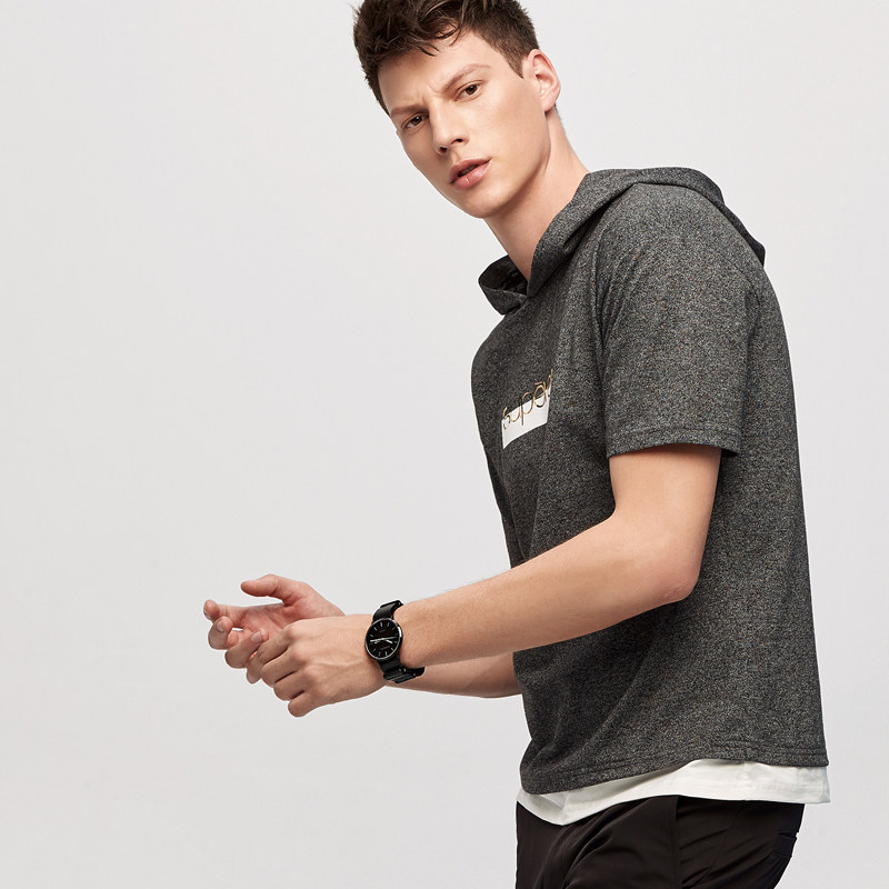 罗西尼手表男正品时尚简约潮流防水石英表皮带男表男士腕表518825