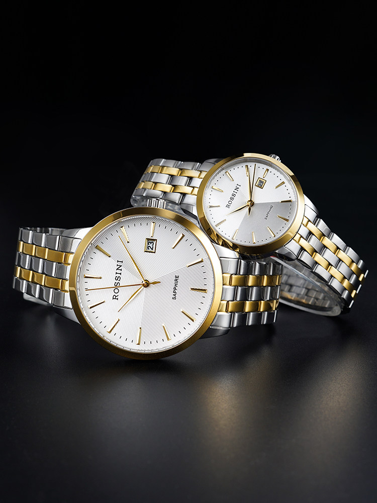 【专柜同款】罗西尼男简约商务石英表 罗西尼outlets店国产腕表