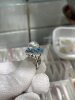 Gemstone 11.9mm Australian White Pearl Ring Heavy Industry S925 Meisong Inlay