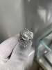 A two-wear ring that can be worn daily or for flamboyance. 10.64mm Australian white set with 18k natural diamonds. Dazzling.