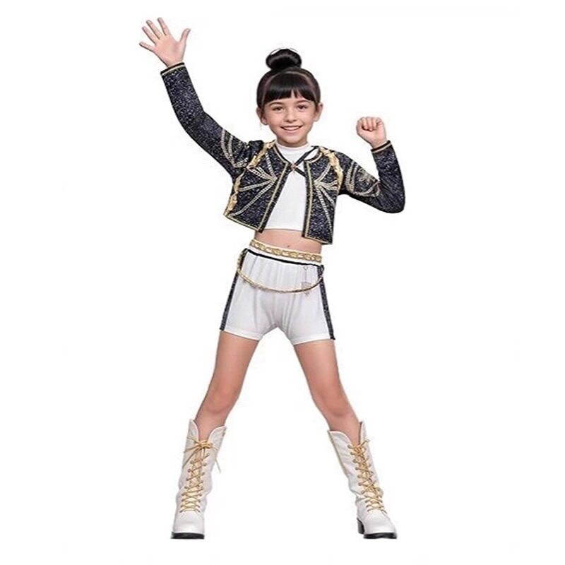 猎魔女团 K-POP明星鲁米米拉佐依cos服装zoey rumi儿童万圣节衣服,淘宝优惠券,粉丝福利购,淘宝优惠卷