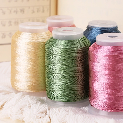 金泉华 Линия потоковой передачи льда 3 активизирует намотка рука -Плавочная цветочная проволока Tingee Spikes запутанные шелковые вышивки