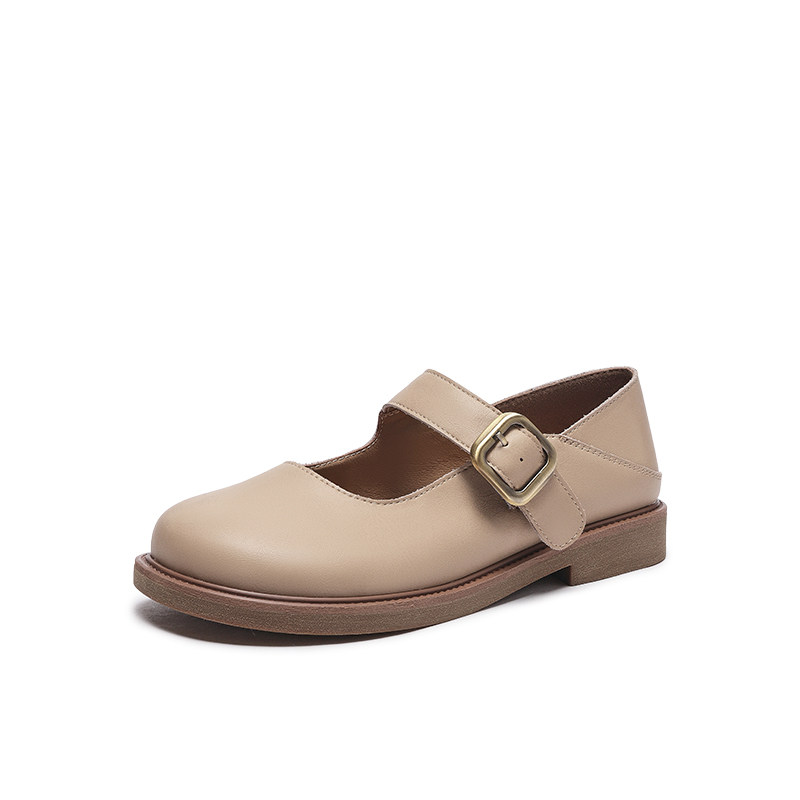 热风秋季新款女士韩系温柔玛丽珍鞋时尚休闲百搭平底单鞋女,淘宝优惠券,粉丝福利购,淘宝优惠卷