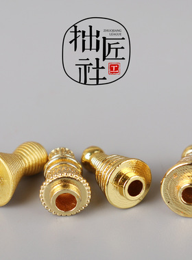 复古铜多款佛塔 菩提手串手链三通配饰 佛头三通佛塔头帽