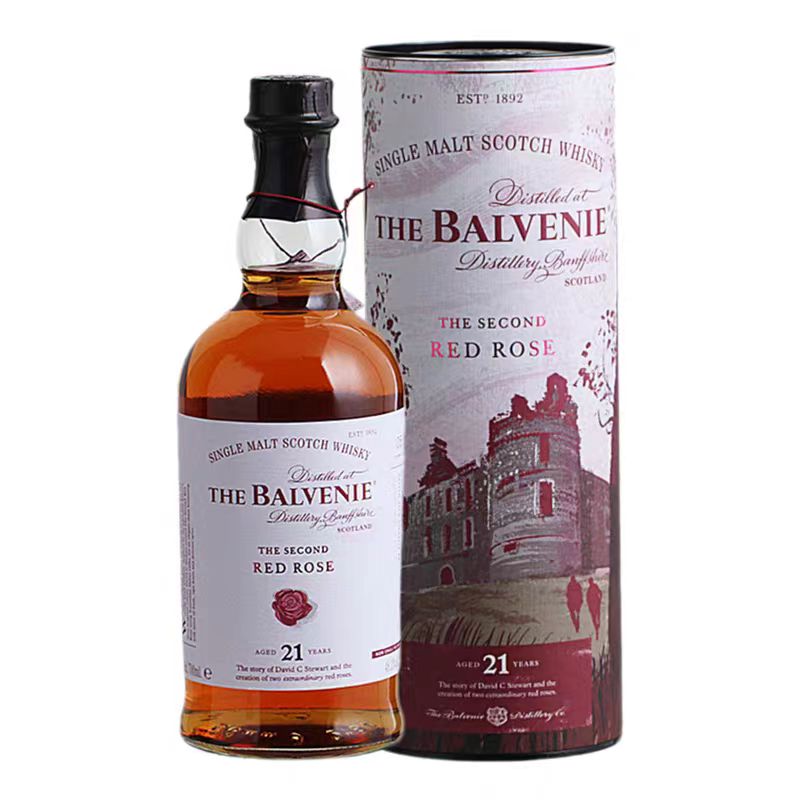 百富威士忌12年单桶 双桶 14年加勒比桶 21年红玫瑰Balvenie 正品 - 图0