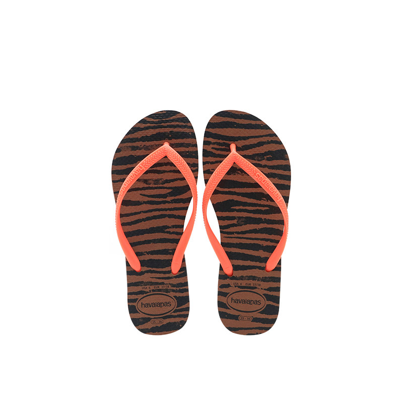 Havaianas哈唯纳正品防滑夹脚拖女款夏海边外穿哈瓦那豹纹人字拖,淘宝优惠券,粉丝福利购,淘宝优惠卷