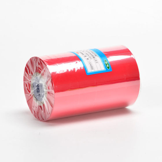 Noma color ribbon mixed base 50 60 70 80 90 100 110mm*300m barcode printer self-adhesive label paper ribbon red blue green white prints clearly