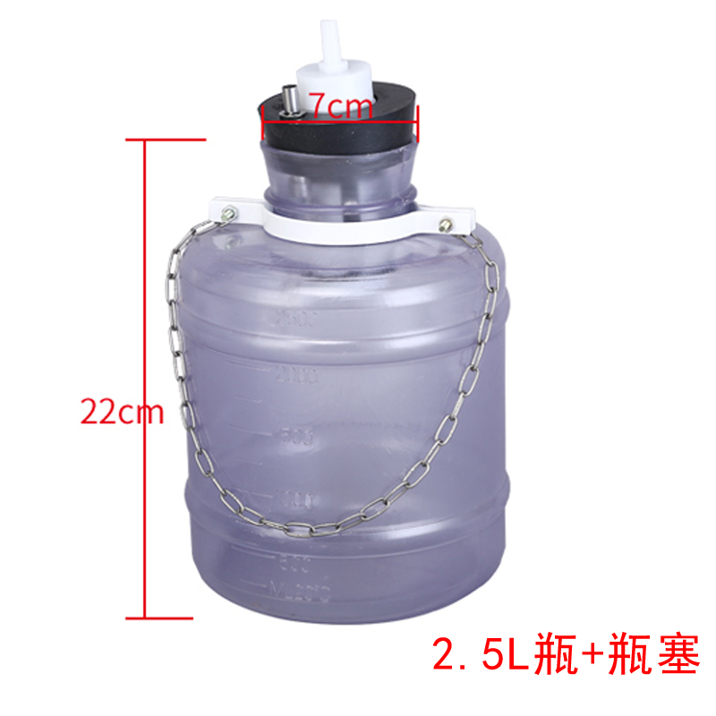 宇峰负压吸引器废液收集装置吸痰器吸浓瓶塞吸引器吸引瓶5L配件-图2