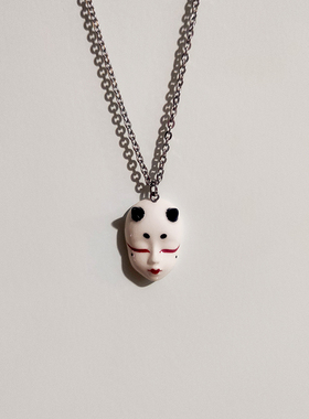 手工项链小众陶瓷男女