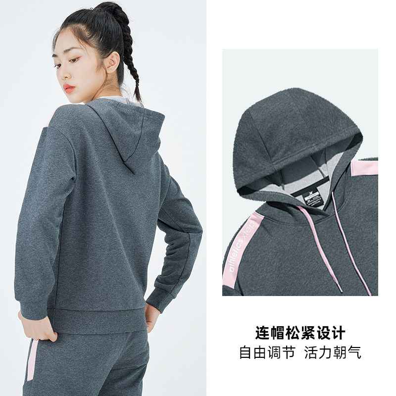 特步运动套装2023春季新款运动服 特步outlets店运动套装