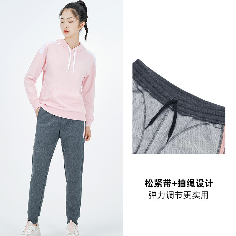 特步运动套装2023春季新款运动服 特步outlets店运动套装