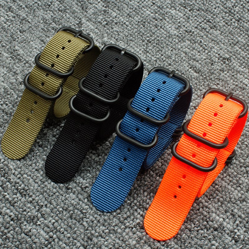 尼龙代用劳力士精工沛纳海手表带 tkn配件