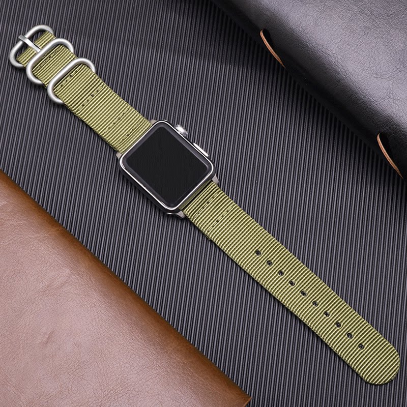 apple watch6 se苹果精织手表带 tkn配件