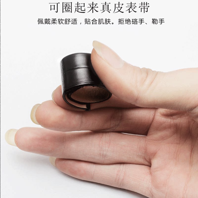 真皮男超薄浪琴卡西欧天王海鸥表带 tkn配件