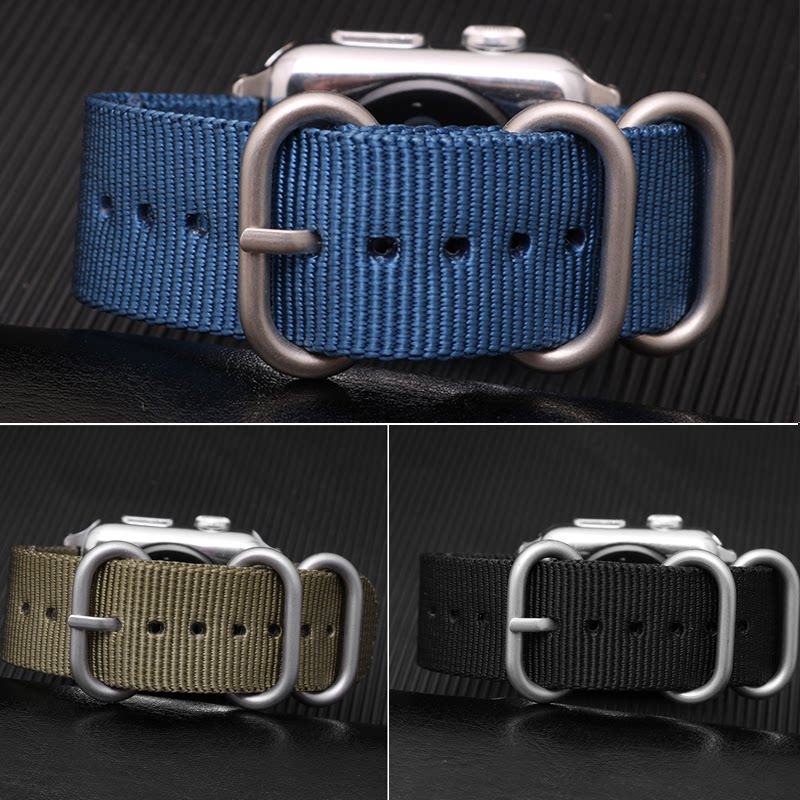 apple watch6 se苹果精织手表带 tkn配件