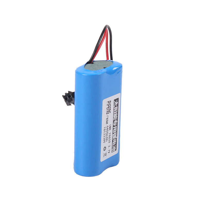 太阳能灯柱头灯草坪灯户外电池 3.7V4400Mah18650锂电头灯扩音器-图3