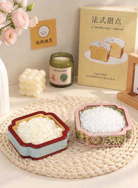 大豆蜡香薰蜡烛diy材料自制手工蜡烛天然白蜂蜡椰子蜡透明果冻蜡