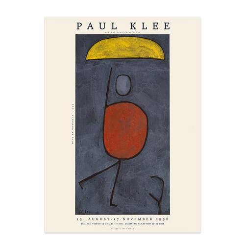 liveart进口荷兰PSTR Studio 保罗克利Paul Klee原版装饰画海报 - 图3