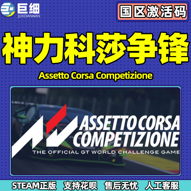 神力科莎:争锋 Steam正版国区激活码 PC游戏神力科莎:争锋 Assetto Corsa Competizione-图1