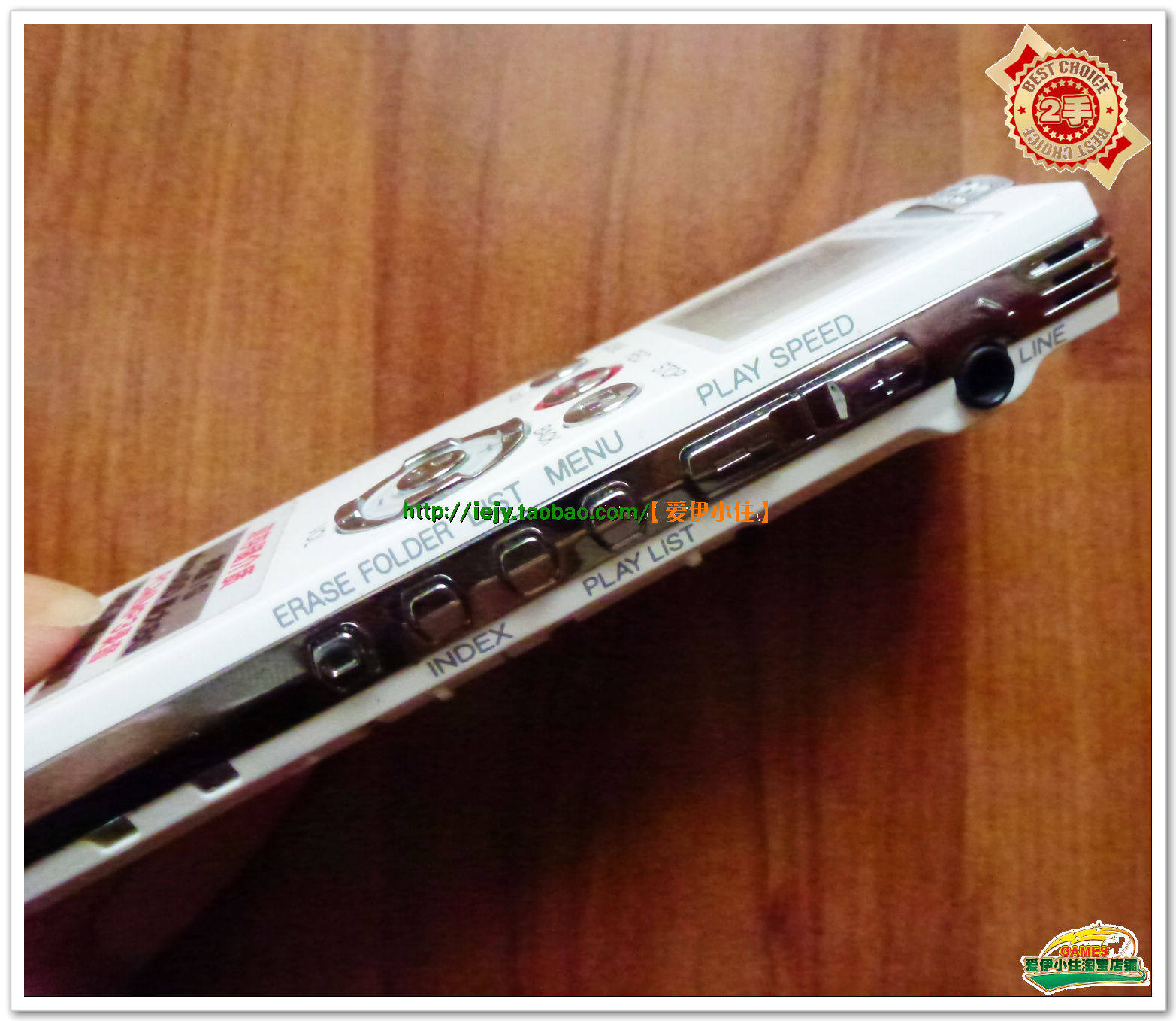 【1皇冠】原装三洋mp3 灵敏 带外放 数码录音笔 ICR-PS500RM