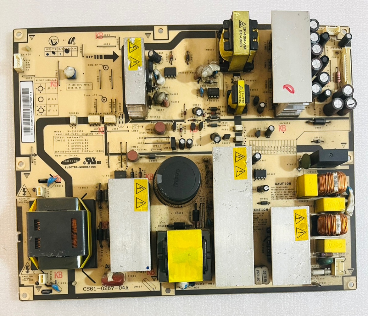 原装三星40寸 电源板lP-230135A CS61-0267-04A - 图0
