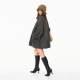 Retro washed workwear denim jacket loose jacket autumn