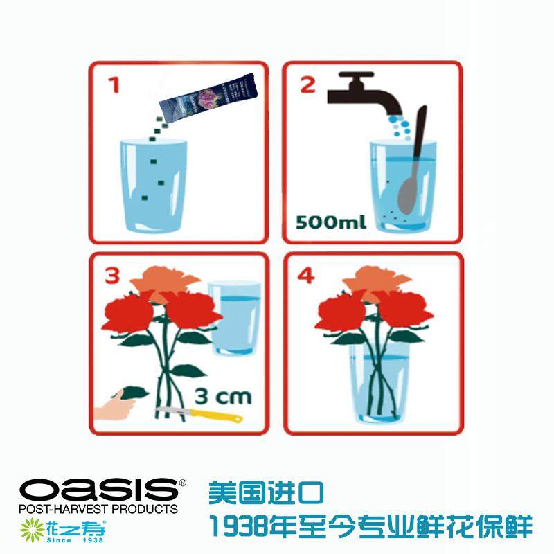 美国进口新款花之寿300粉剂营养液催开小袋粉剂鲜花保鲜剂奥赛斯,淘宝优惠券,粉丝福利购,淘宝优惠卷