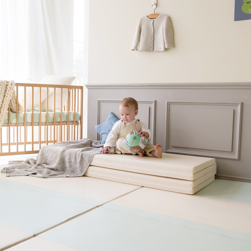 韩国LICOCO/里科科宝宝无缝折叠爬行垫婴儿爬爬垫,淘宝优惠券,粉丝福利购,淘宝优惠卷