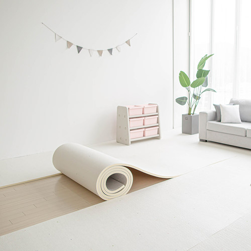 韩国进口LICOCO/里科科宝宝爬行垫PVC+PE内胆婴儿爬爬垫防滑防水 - 图1