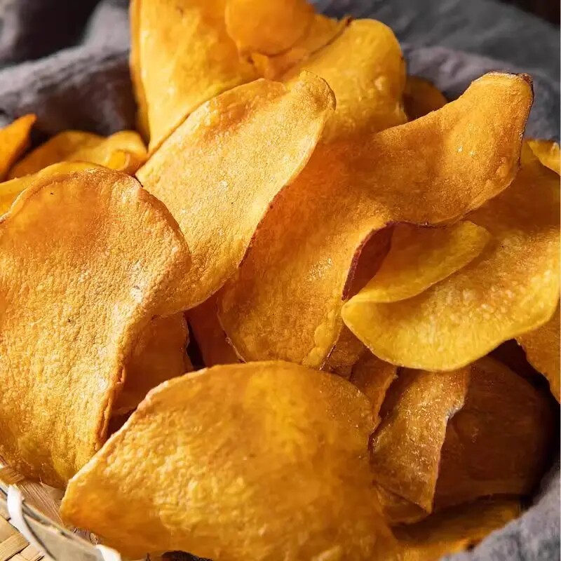 美享趣品红薯片香脆红薯片地瓜片香甜酥脆农家传统原切红薯片零食