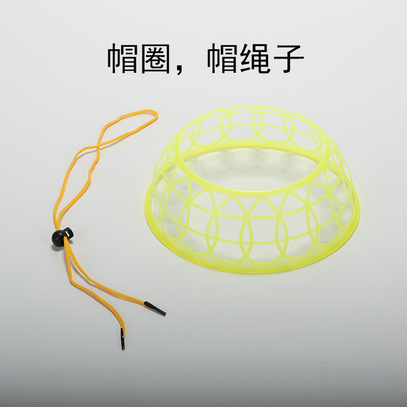 斗笠帽蓑衣斗笠竹编防雨草帽红军斗笠儿童侠客草帽镂空斗笠舞蹈 - 图2