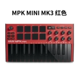 Akai Mpk Mini Mk3 Портативная Midi -клавиатура 25 -Клеи вкладка Синтетизатор удара контроллер подушки