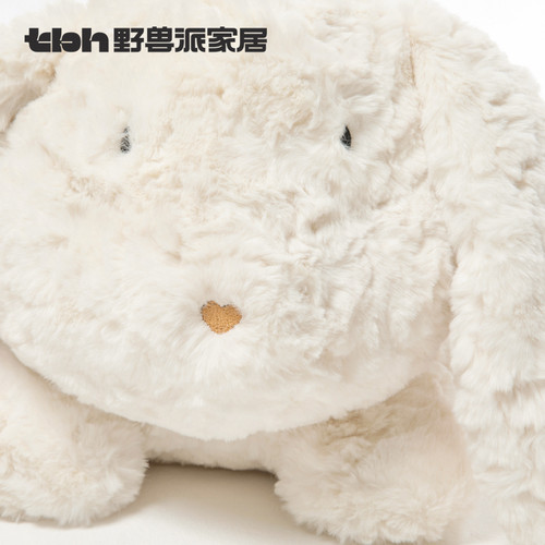 tbh野兽派家居月宫折桂月兔长条抱枕女生睡觉夹腿玩偶毛绒玩具 - 图1
