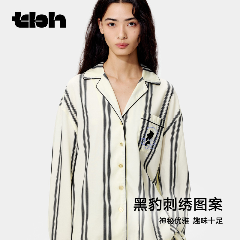 tbh野兽派家居都市野兽黑豹天丝棉家居服套装四季可外穿情侣睡衣,淘宝优惠券,粉丝福利购,淘宝优惠卷