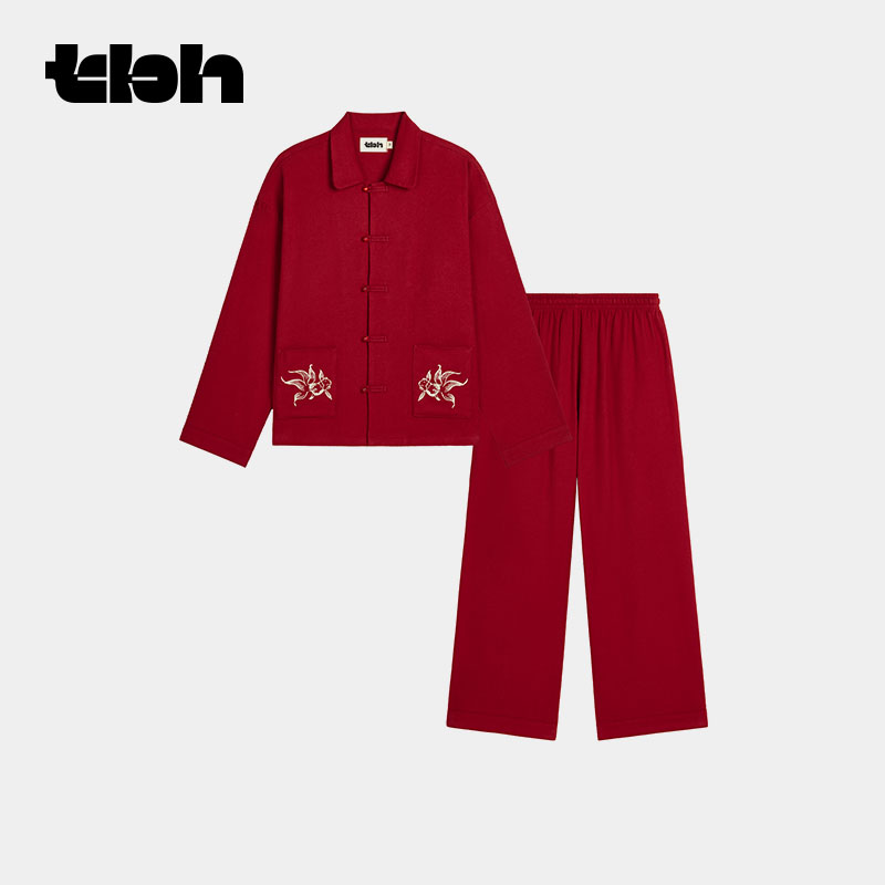 tbh野兽派家居全棉家居服套装