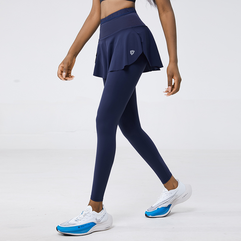 科里芙普拉提瑜伽长裤女新款户外晨跑步训练健身裤紧身透气运动裤 - 图3