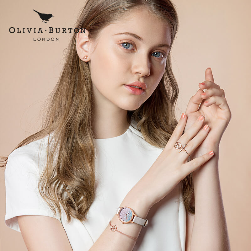 OliviaBurton手表女 ins女士腕表 小众轻奢女款手表 礼物石英女表 - 图2