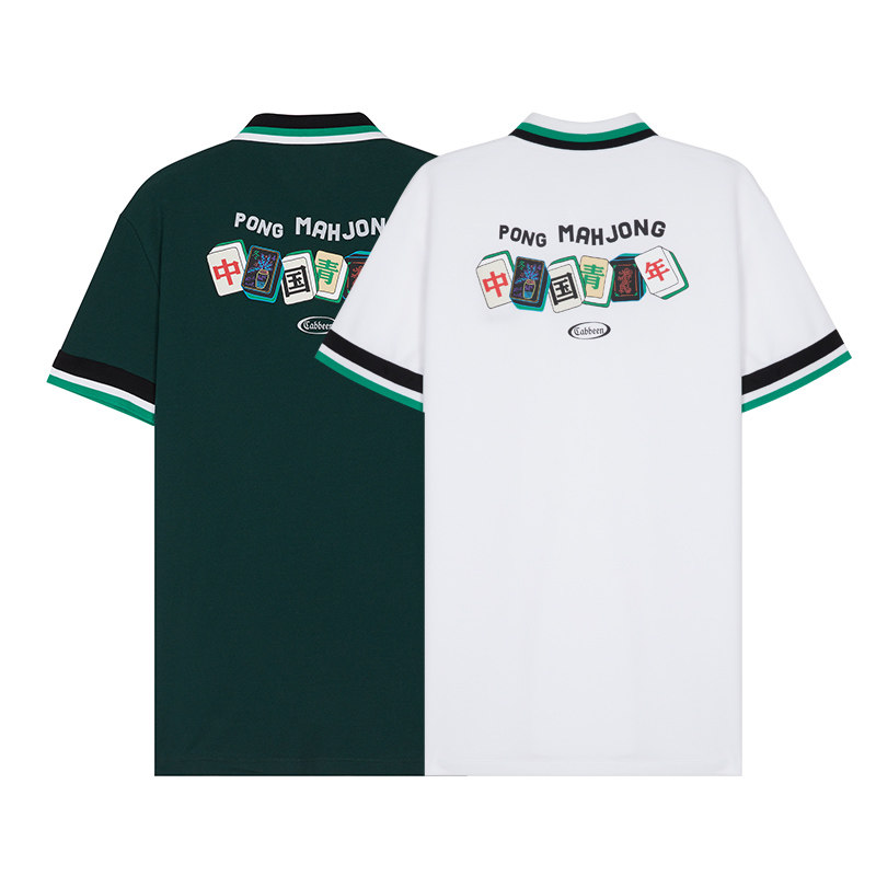 卡宾男装青年文化翻领短袖polo衫c 卡宾outlets店Polo衫