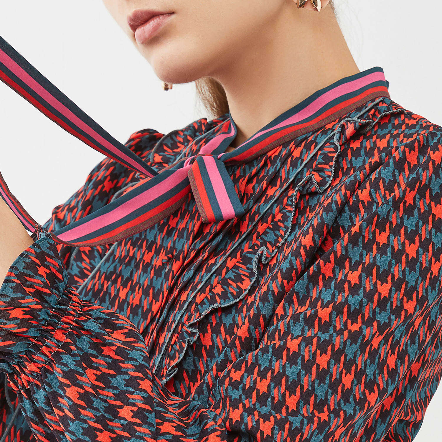 juzui /玖姿官方奥莱店冬季女衬衫 玖姿outlets店衬衫