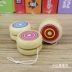 Tuổi thơ bằng gỗ hoài cổ 80 đồ chơi trẻ em hoạt hình yo-yo vòng tròn màu gỗ yoyo bóng yo-yo - YO-YO