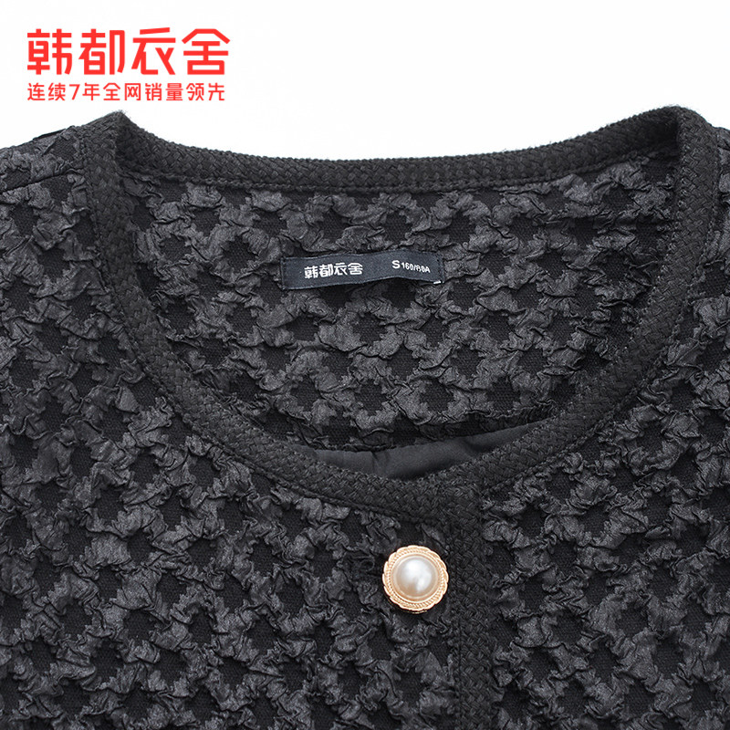 韩都衣舍outlets立体感炸街外套女 韩都衣舍outlets店短外套