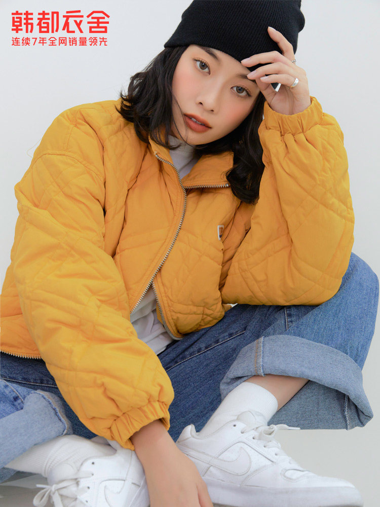 韩都衣舍outlets春装新款羽绒服 韩都衣舍outlets店羽绒服